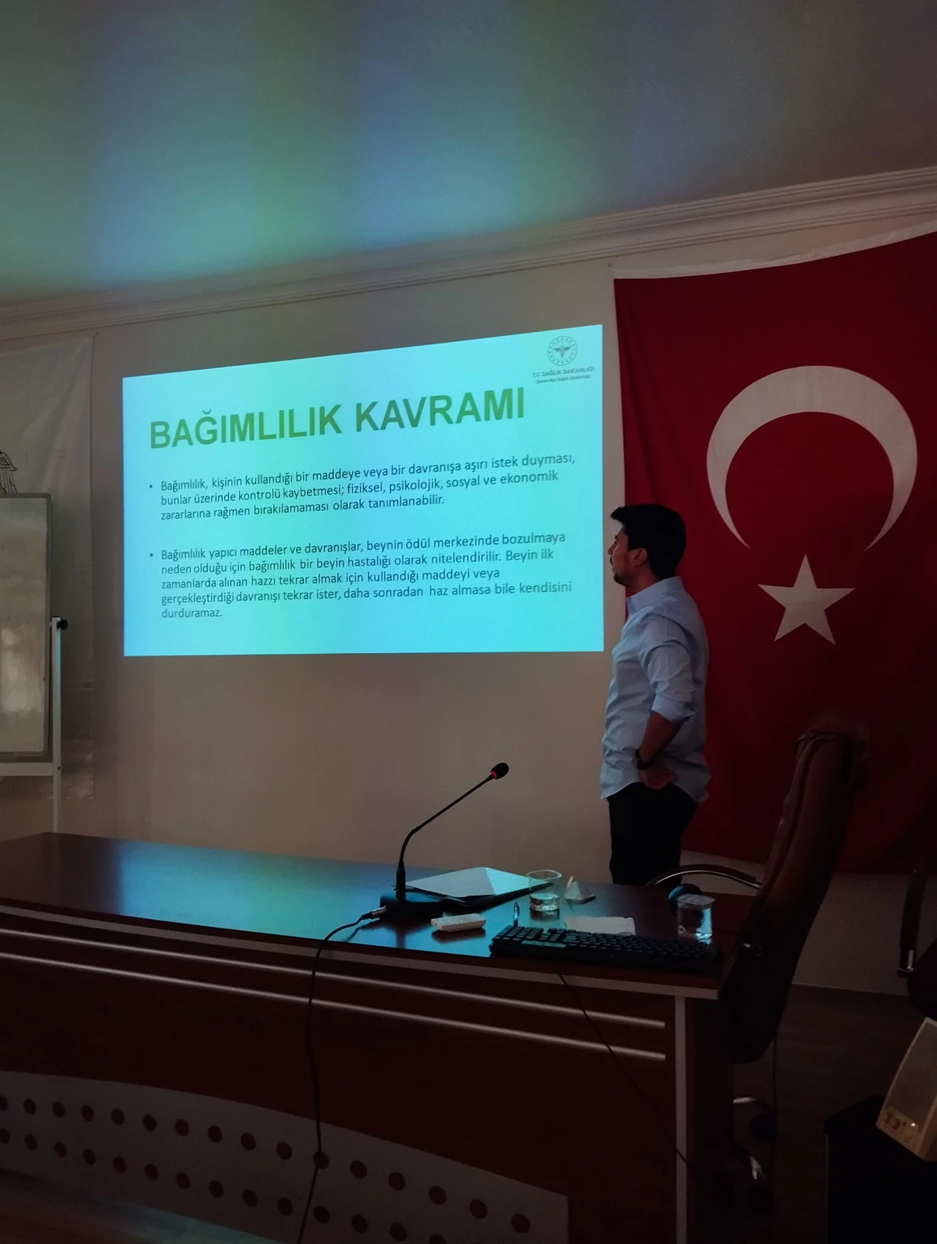 Öğrencilerimize Bağımlılık Konulu Eğitim Verildi